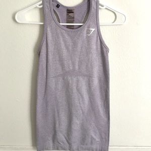 Light Purple Gymshark Racerback Tank